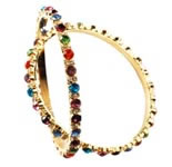 Multi Stone Bangles