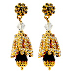 Gorgeous Black Earrings